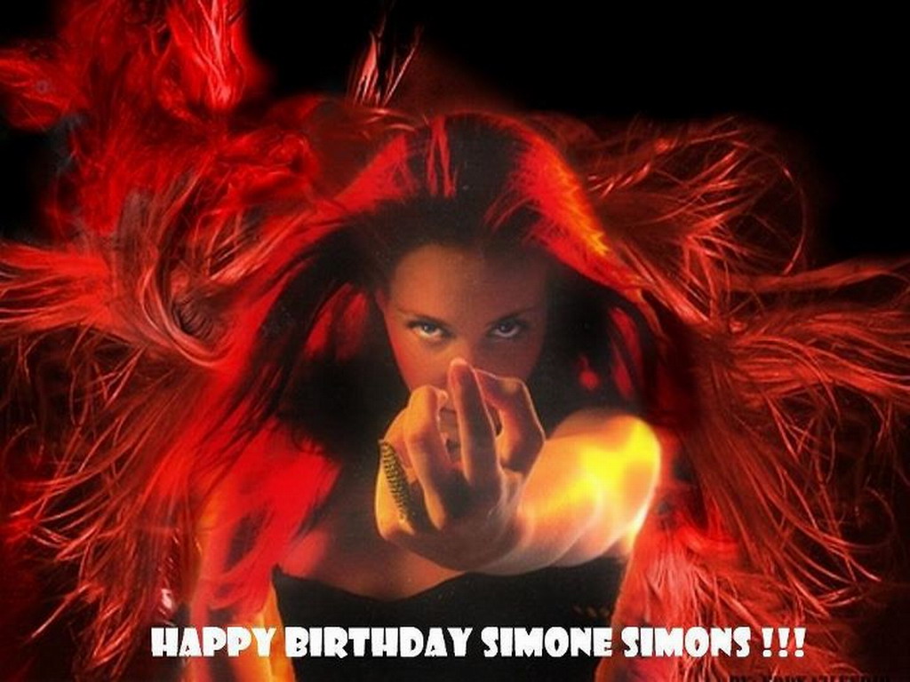 Simone Simons - Will Take You With Us - HD Wallpaper 