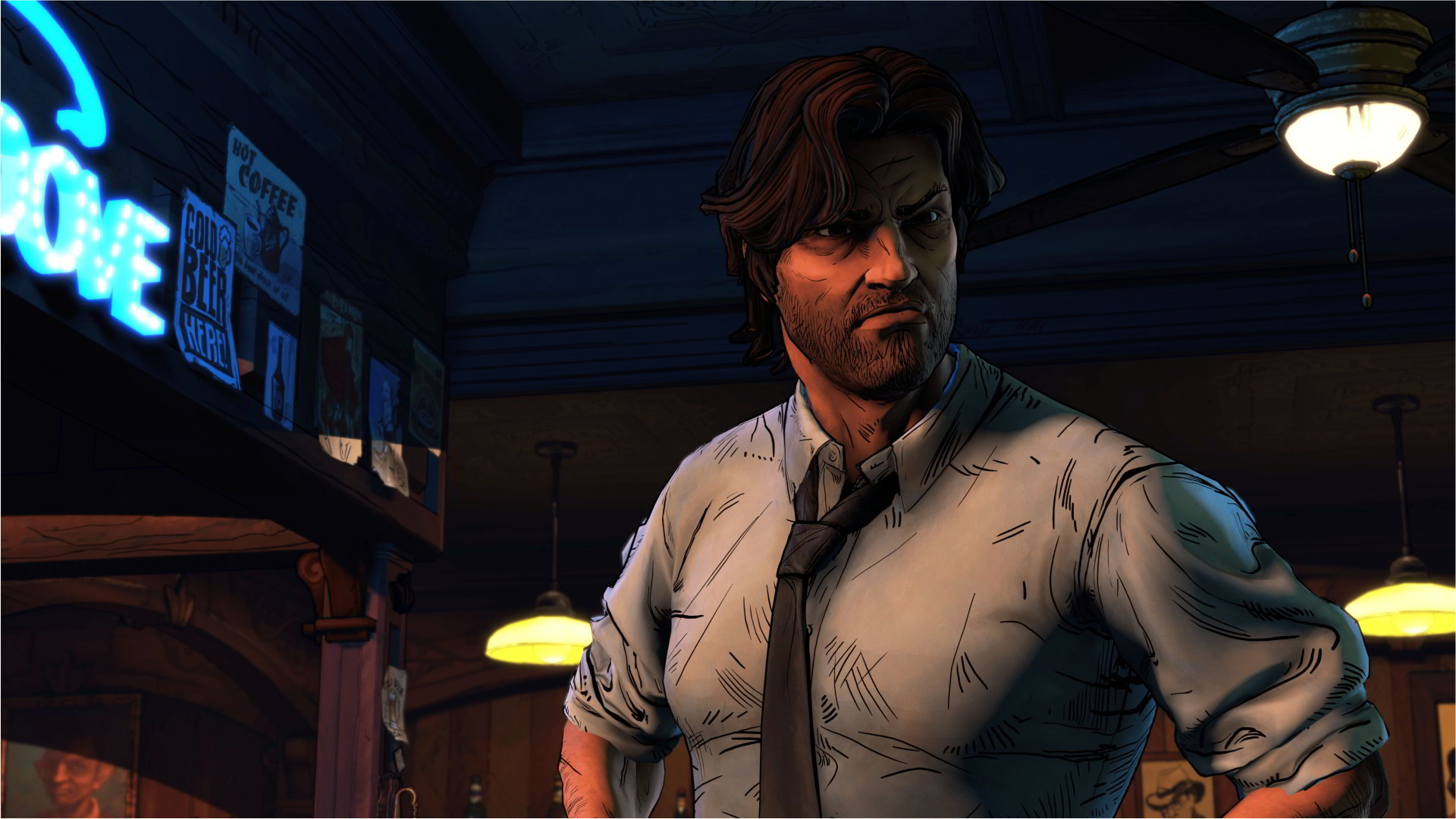 Wolf Among Us 2 Bigby - HD Wallpaper 