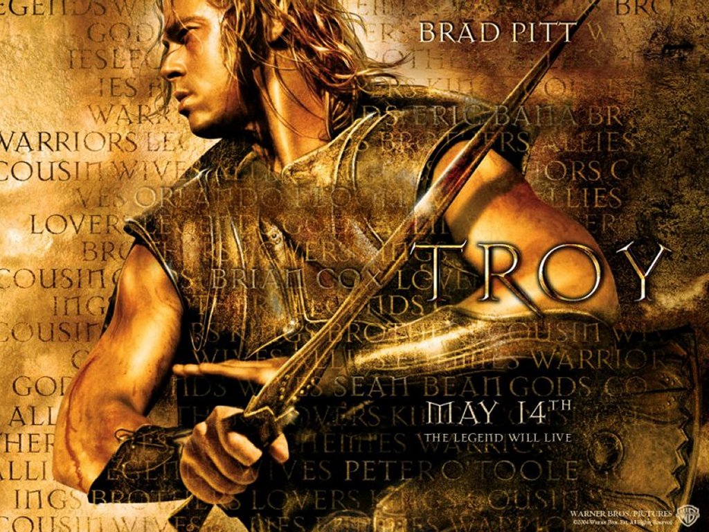 Movies Wallpaper - Troy - Troy Film - HD Wallpaper 