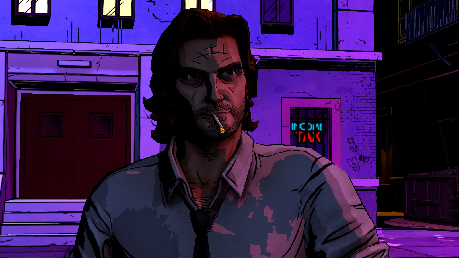 Wolf Among Us Art Style - HD Wallpaper 