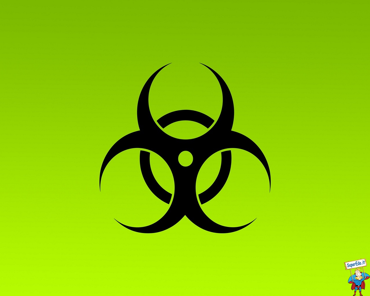 Vector - Cool Radioactive Symbol - HD Wallpaper 