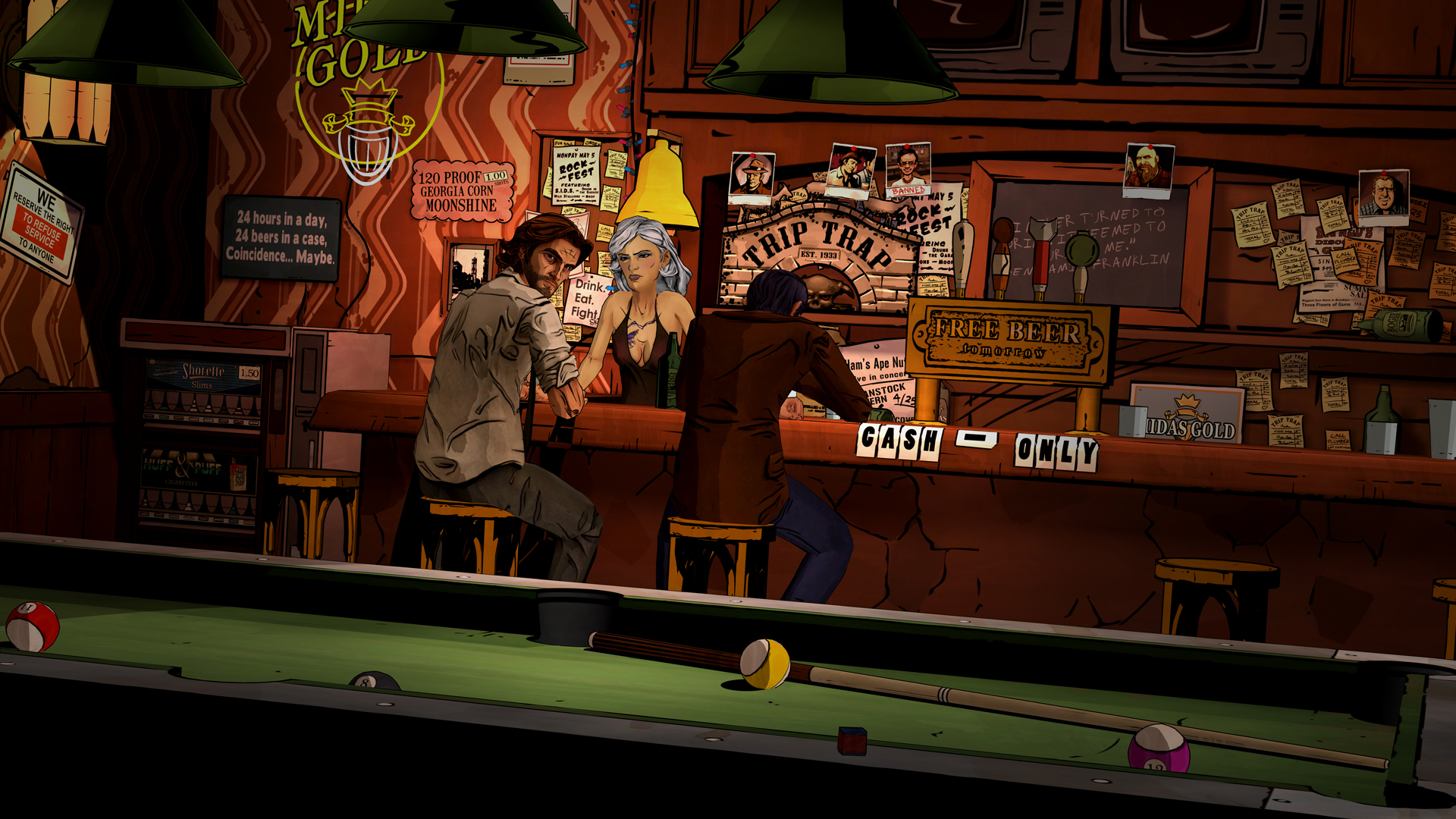 Wolf Among Us Bar - HD Wallpaper 