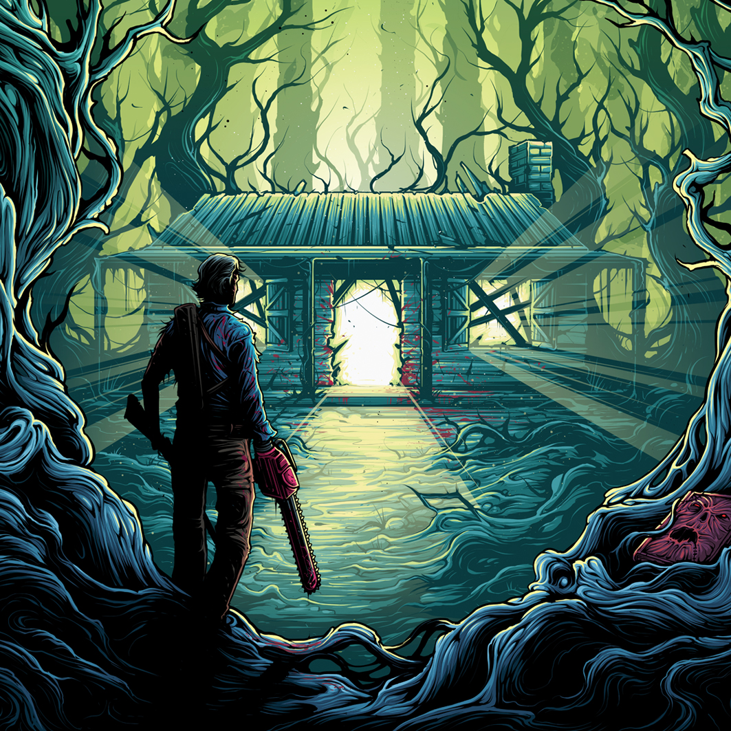 Dan Mumford Evil Dead - HD Wallpaper 