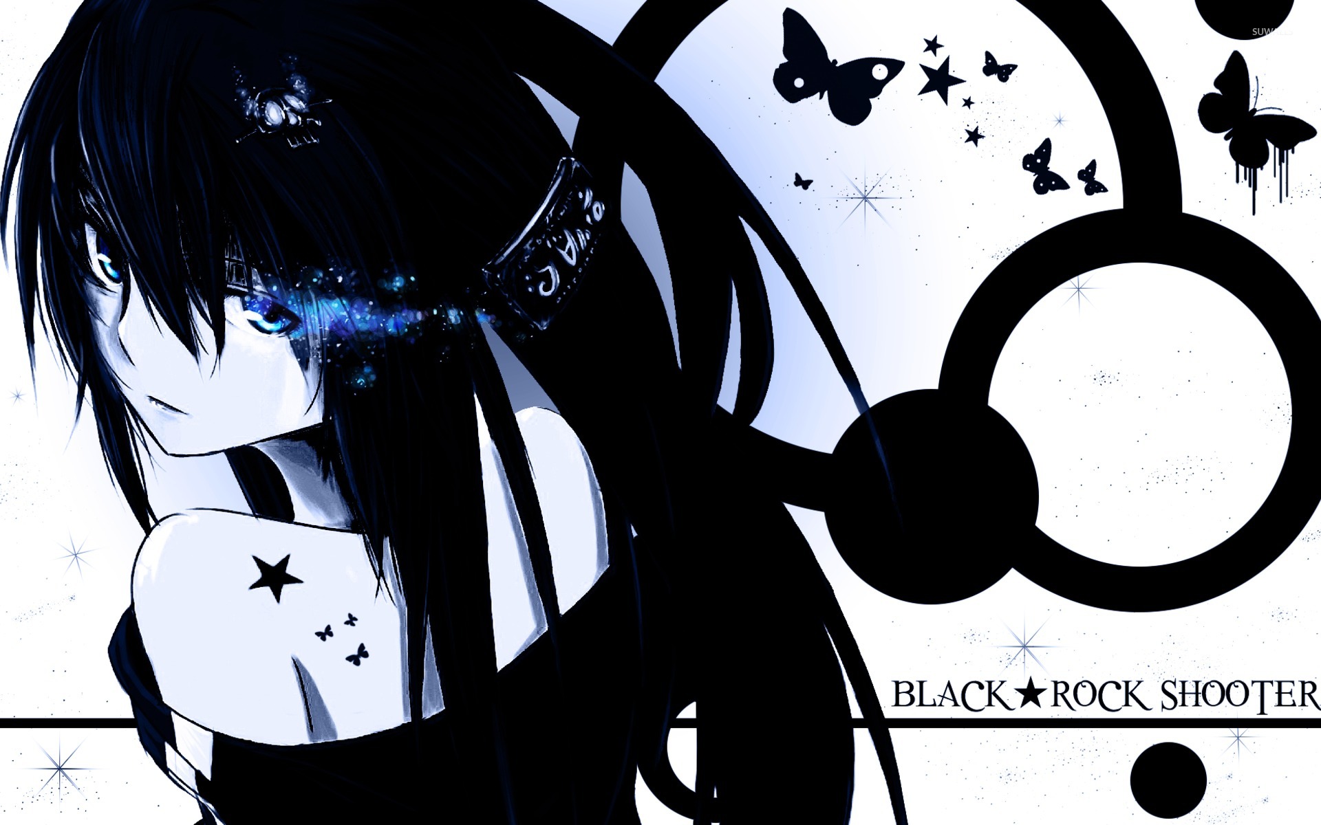 Black Rock Shooter Wave - HD Wallpaper 