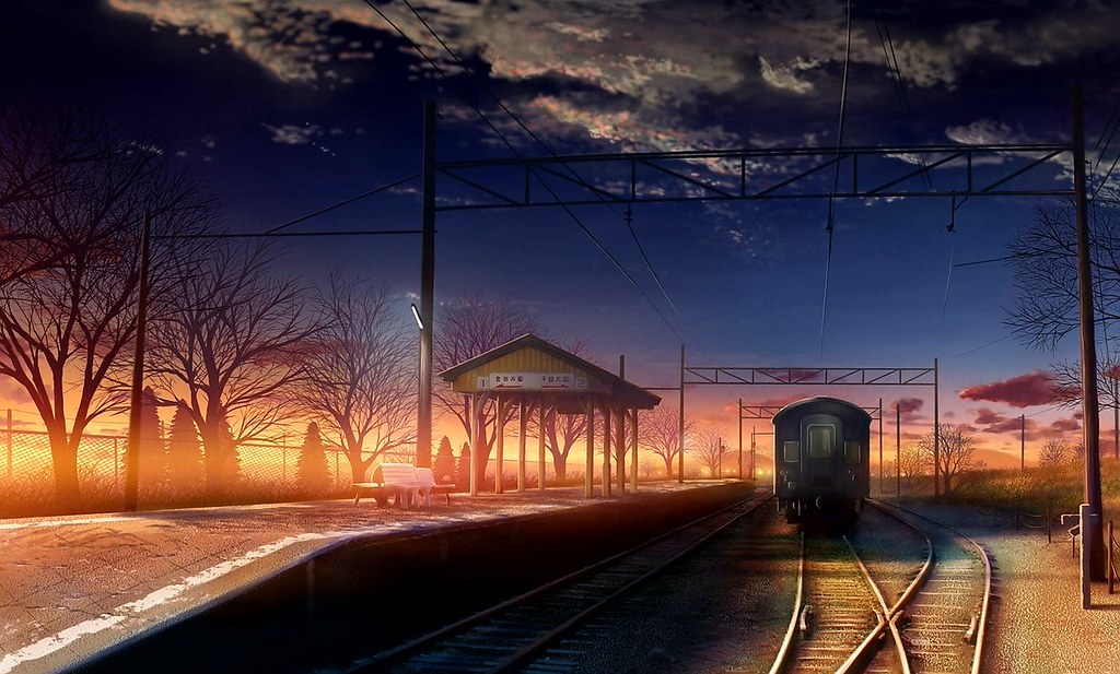 Background Images For Railway Station - HD Wallpaper 