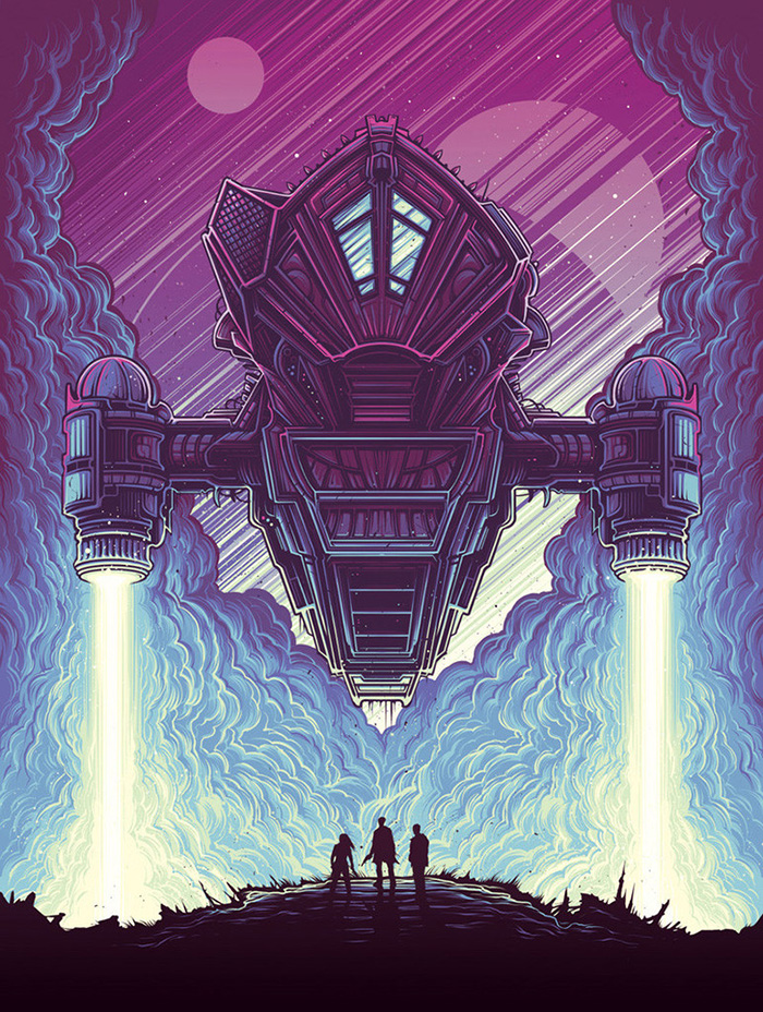 Dan Mumford Serenity - HD Wallpaper 
