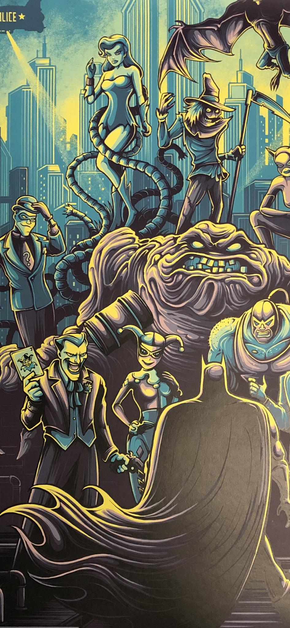 Dan Mumford Batman The Animated Series - 946x2048 Wallpaper Dan Mumford Batman The Animated Series - 946x2048 Wallpaper