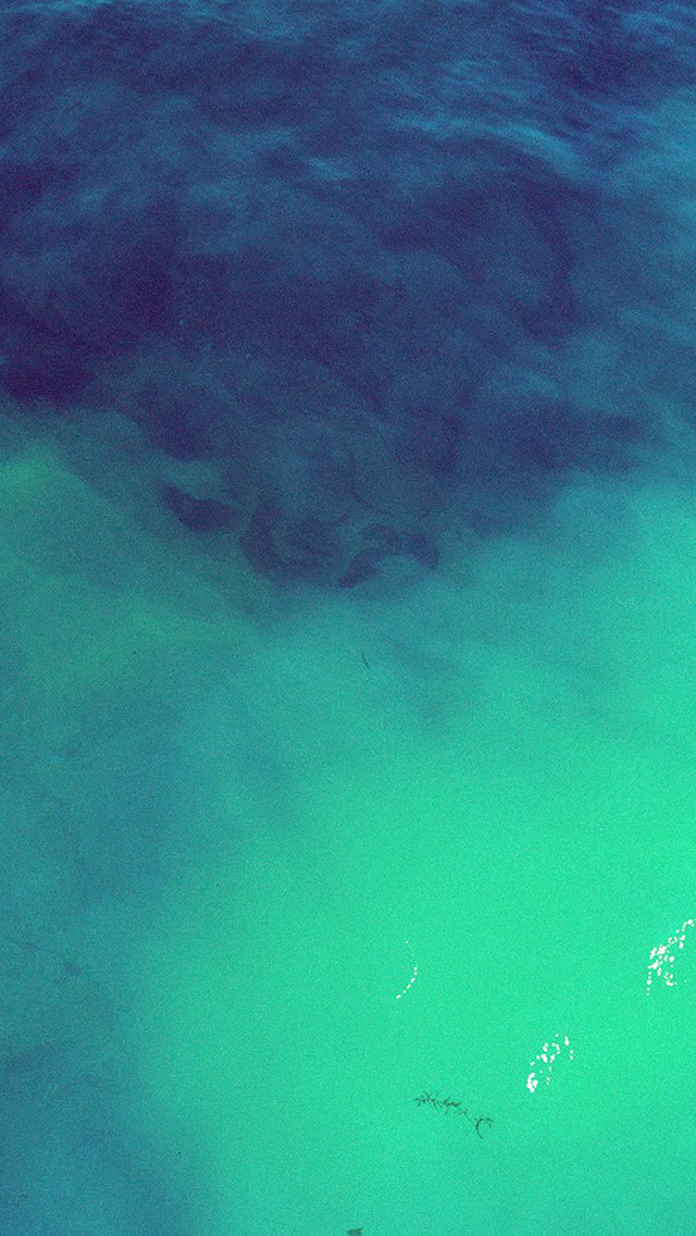 Blue Green Ocean Water Nature Sea Iphone Wallpaper - Green And Blue Iphone - HD Wallpaper 