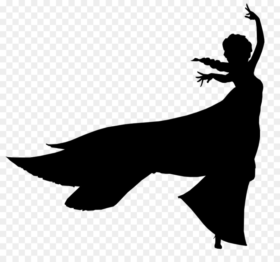 Elsa Anna Olaf Silhouette Kristoff - Elsa And Anna Silhouette - HD Wallpaper 