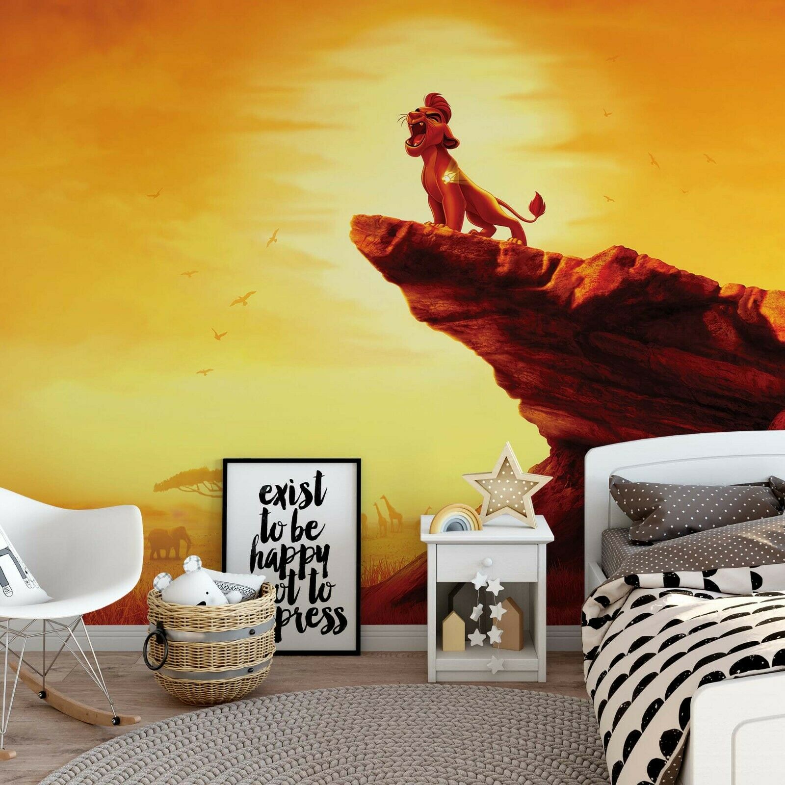 Disney Mural For Boys Bedroom - HD Wallpaper 