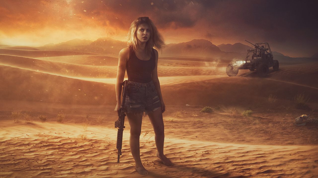 Desert Hd - HD Wallpaper 