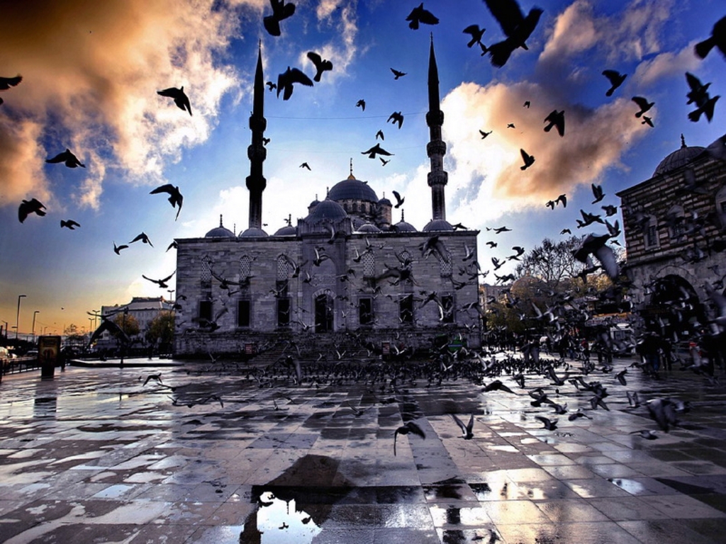 Eminonu Square - Istanbul Hd - HD Wallpaper 