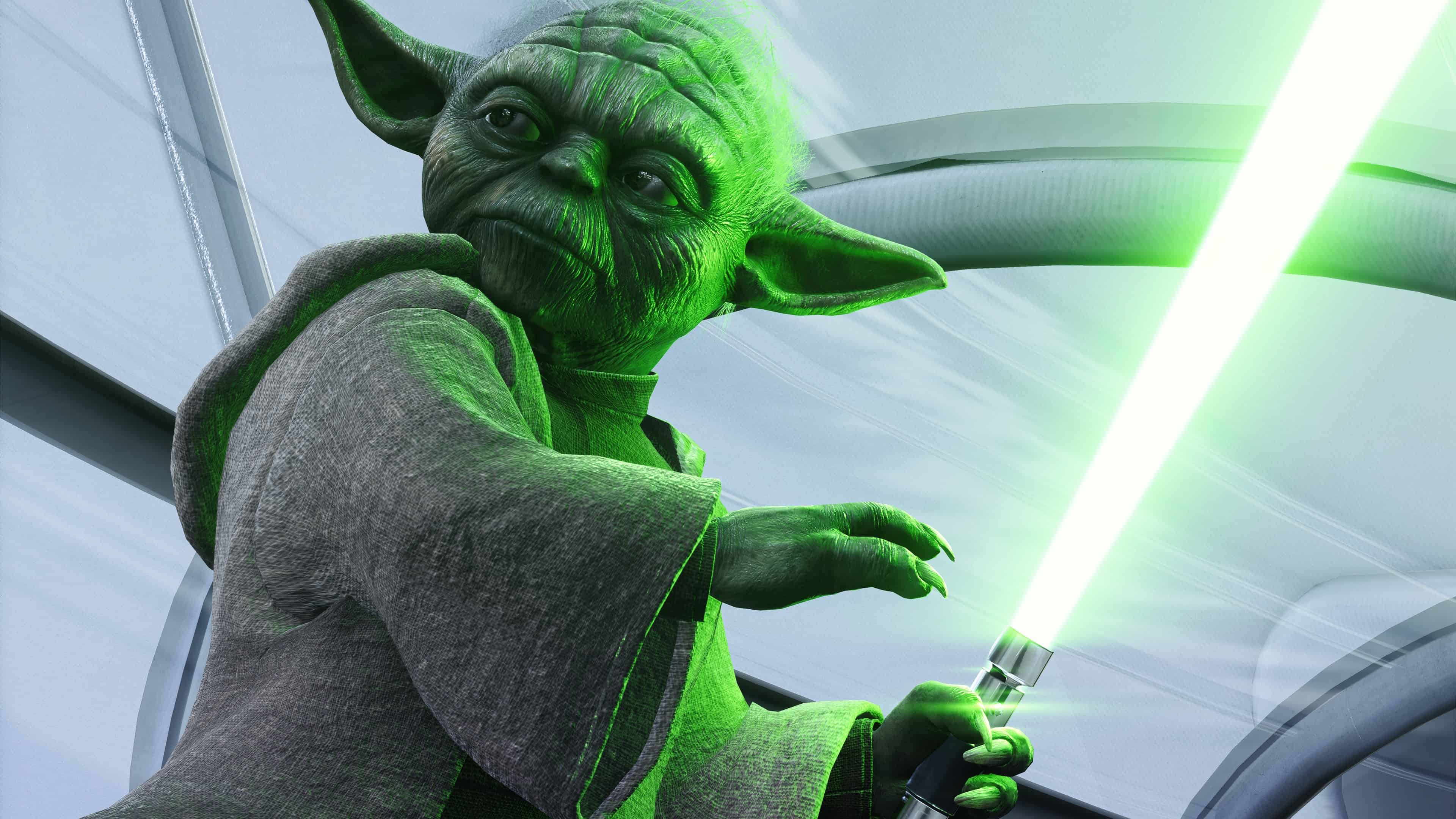 Yoda Wallpaper 4k - HD Wallpaper 