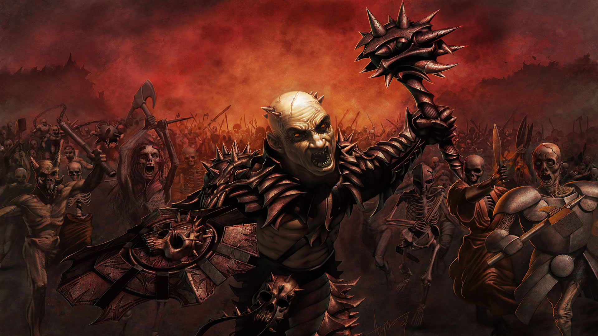 Undead Lord - Death Knight - HD Wallpaper 