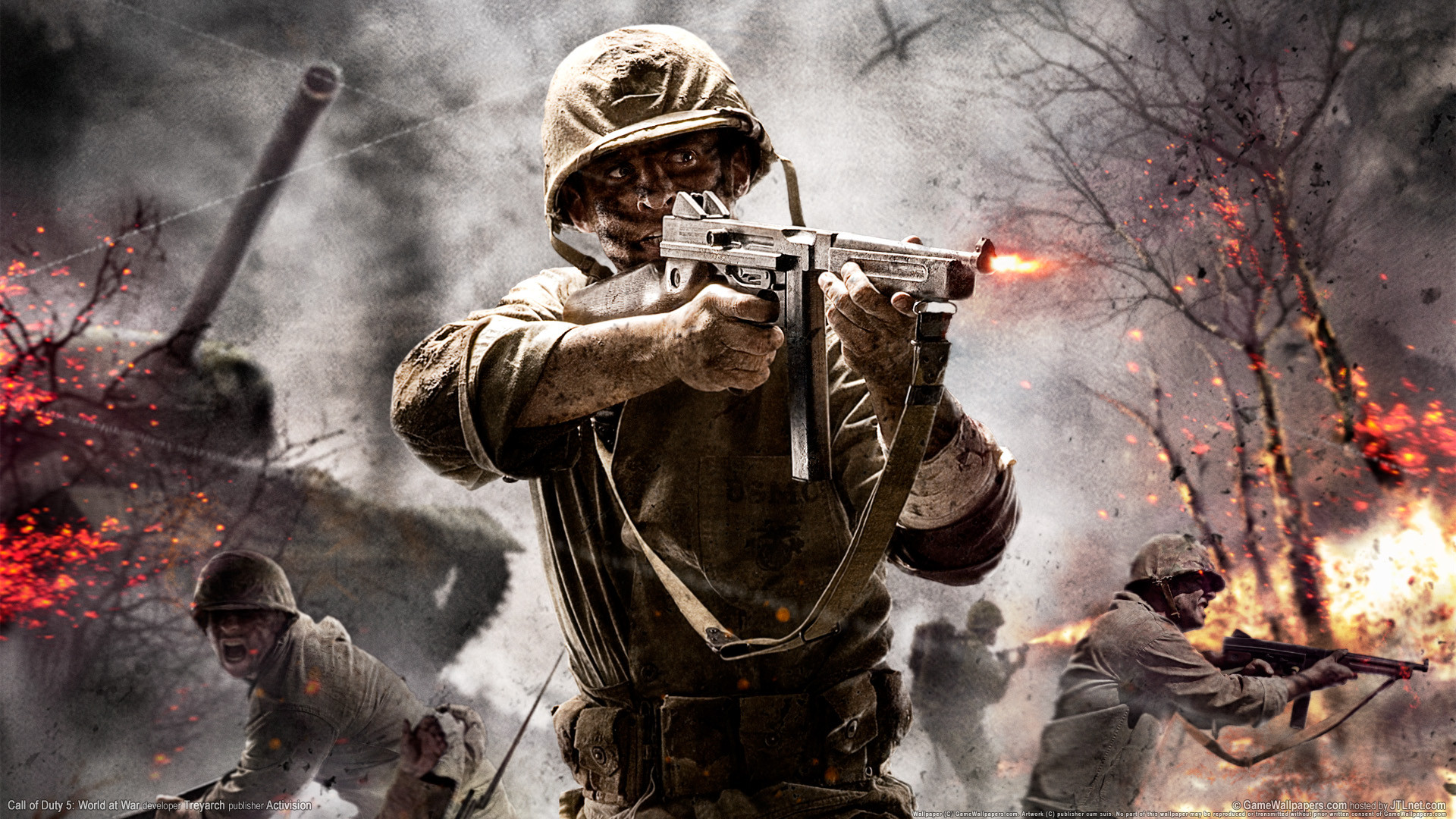 Call Of Duty World At War - HD Wallpaper 