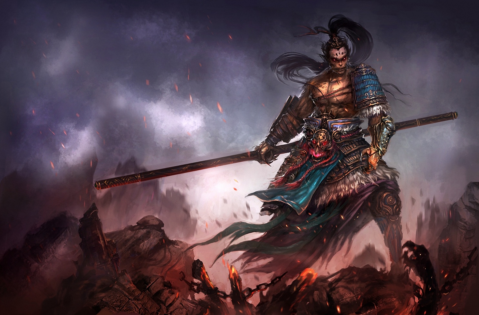 Fantasy Warrior - HD Wallpaper 