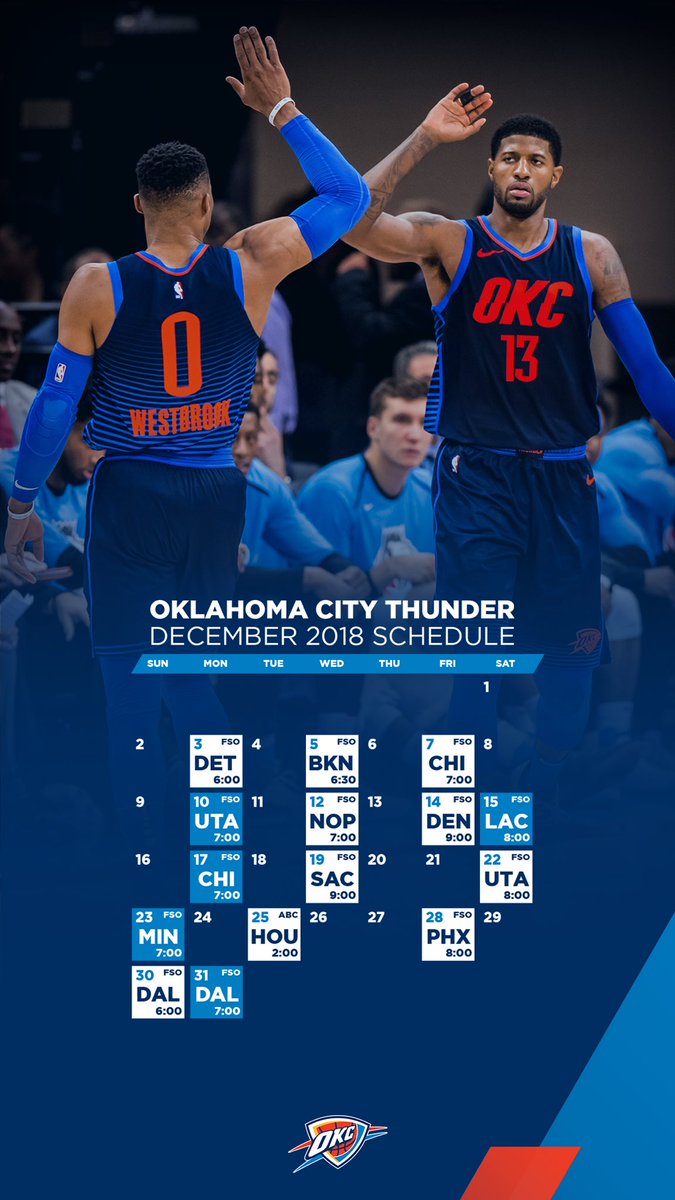 Okc Thunder Wallpaper 2019 - HD Wallpaper 