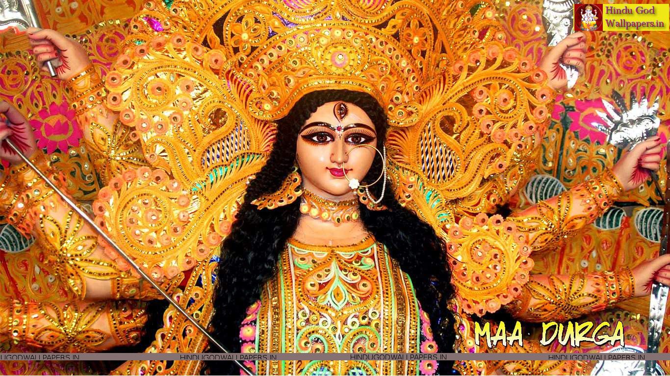 Hd Wallpaper Durga Maa - 1366x768 Wallpaper 