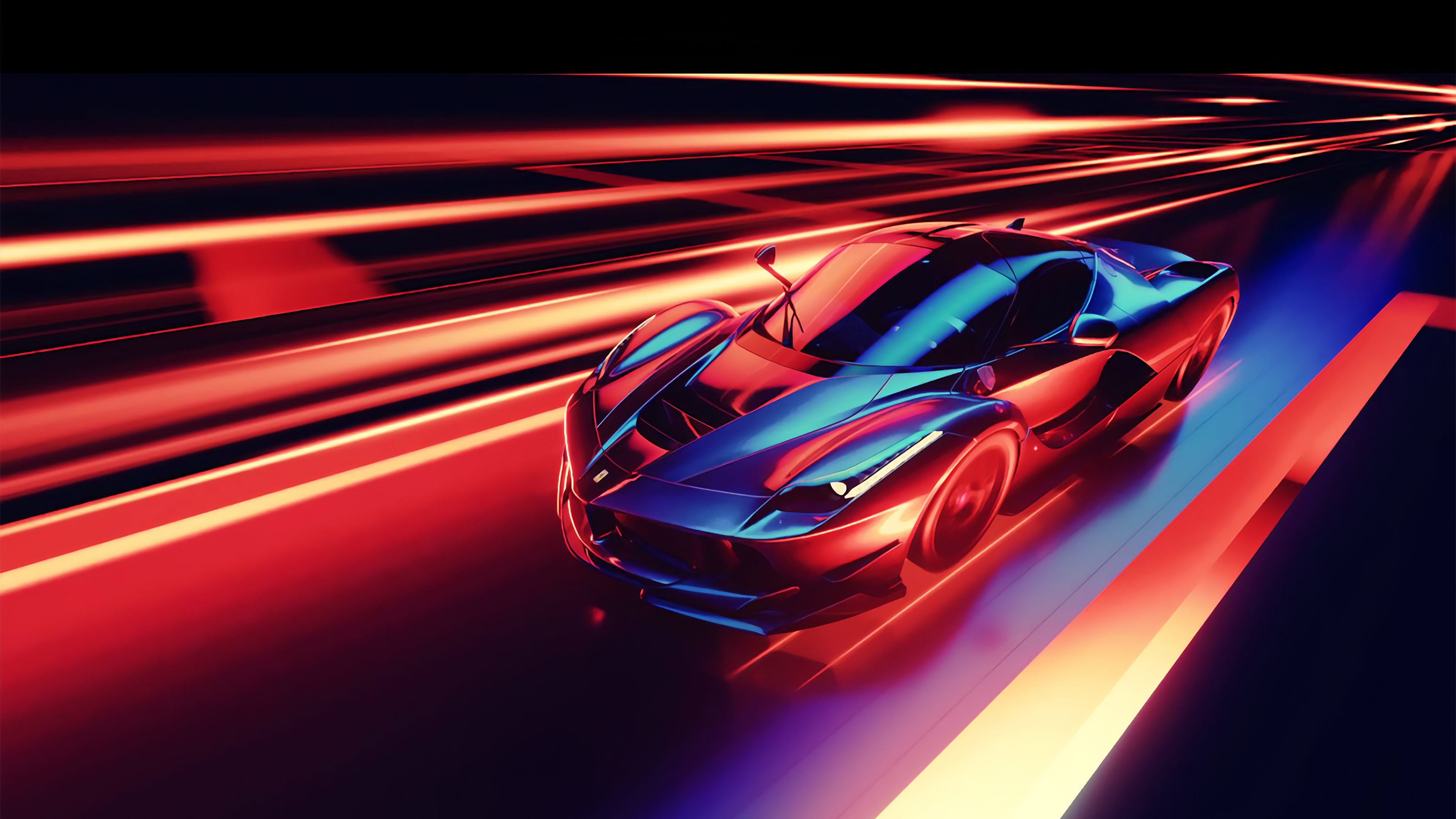 Cgi Ferrari Wallpaper - Ferrari Wallpaper 4k - HD Wallpaper 