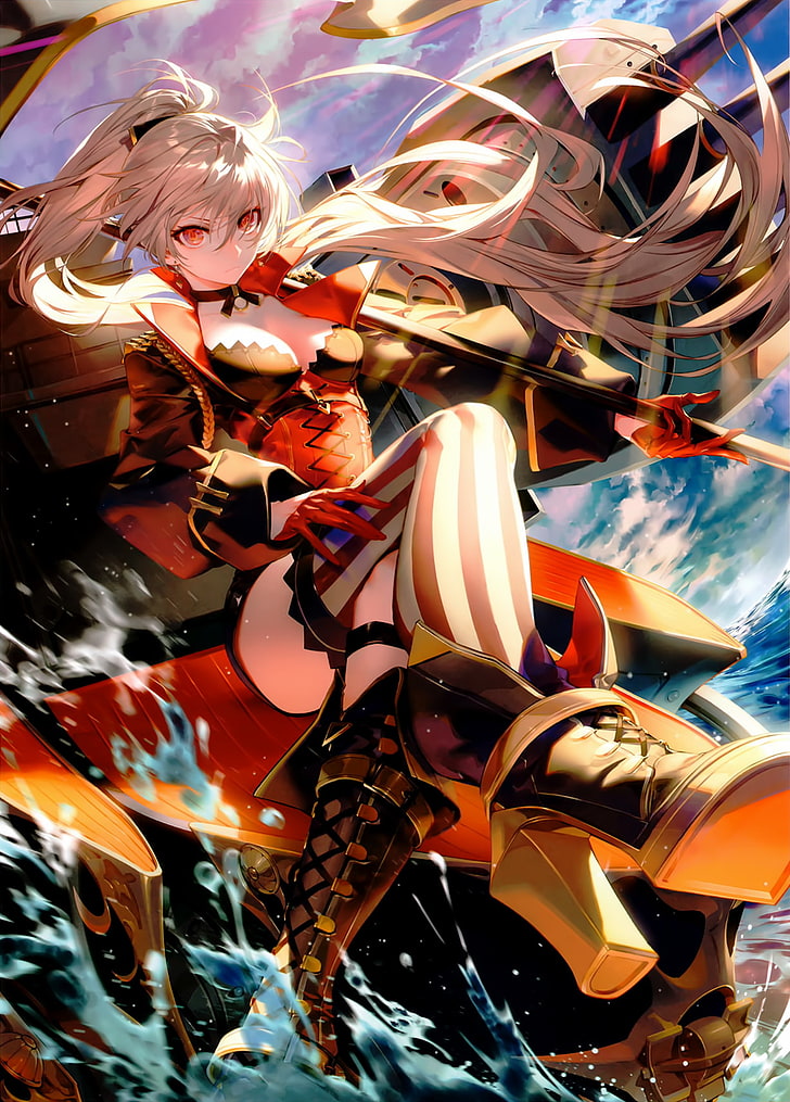 Kodama , Jean Bart (azur Lane), Long Hair, Blond Hair, - Jean Bart Azur Lane - HD Wallpaper 