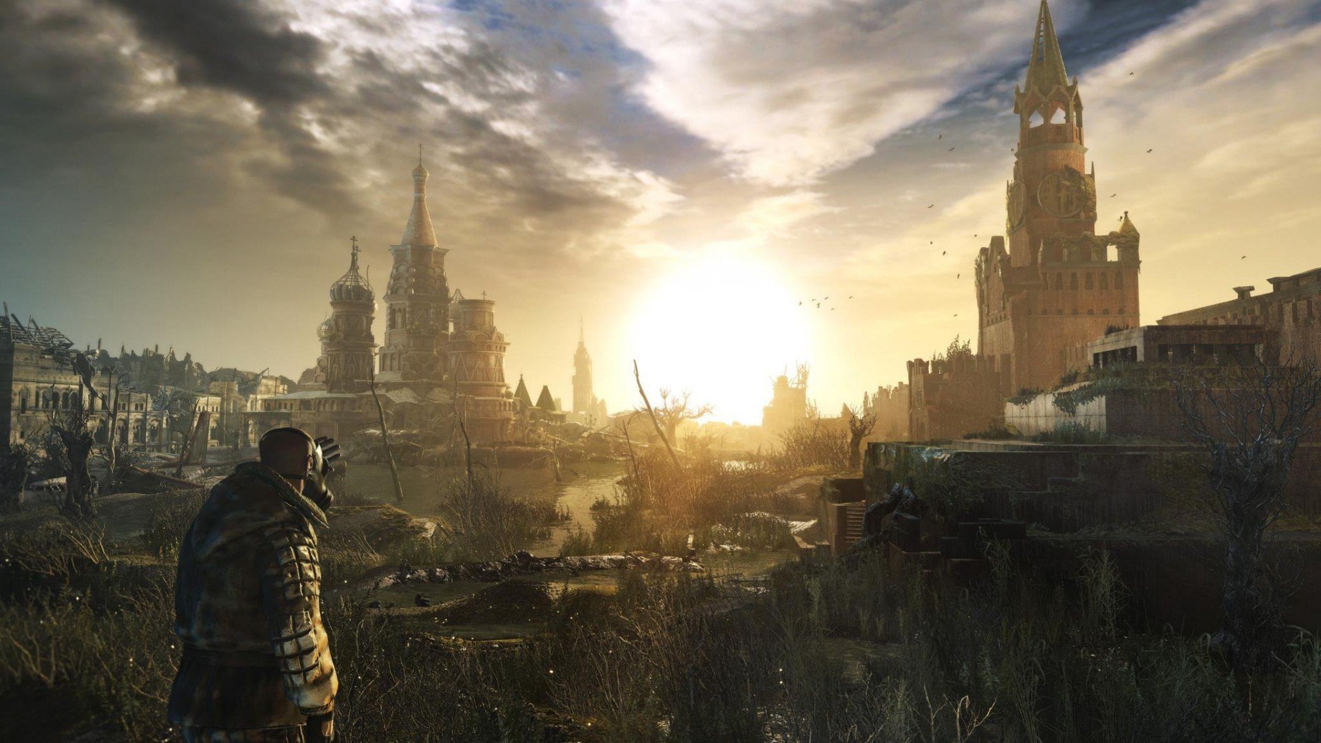 Best Metro 2033 Wallpaper Id - Metro Last Light Moscow - HD Wallpaper 