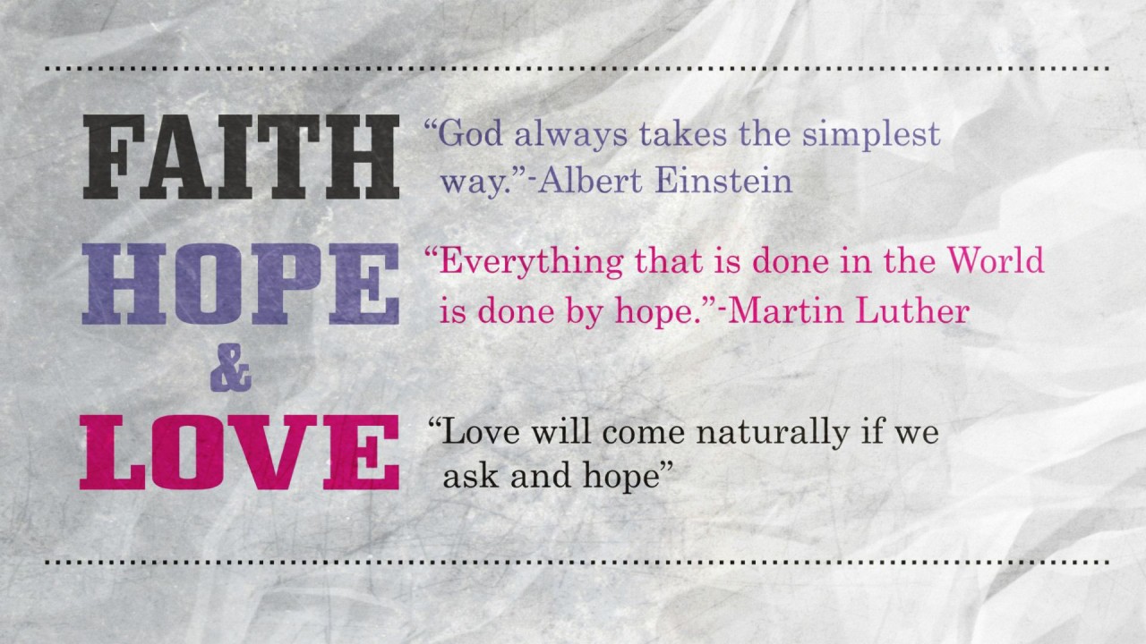 Faith Hope & Love Wallpapers - Faith Hope Love Sayings - HD Wallpaper 