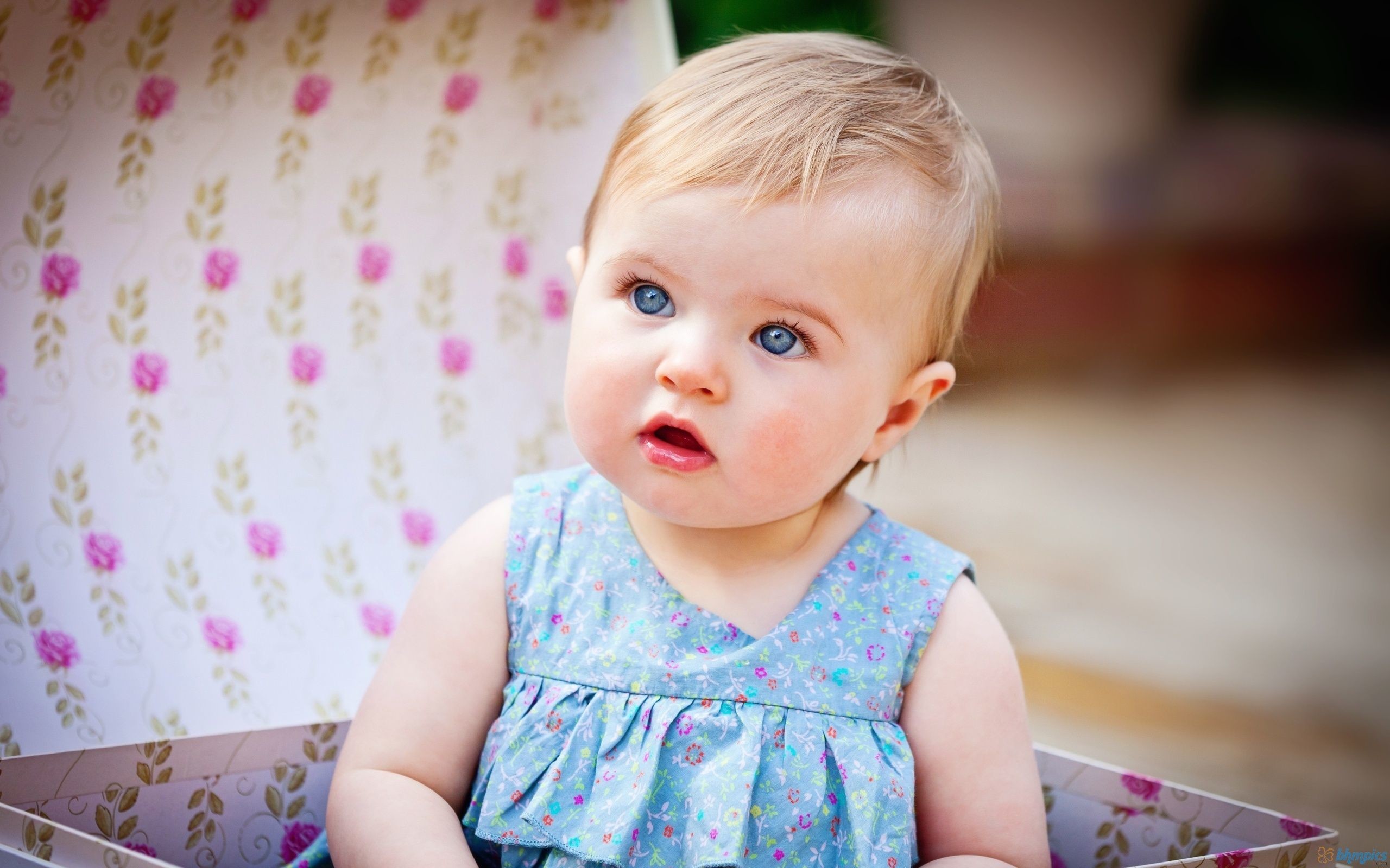 Cute Baby Girl Wallpaper & Its Cute Girl Free Desktop - Cute Blue Eye Baby  - 2560x1600 Wallpaper 