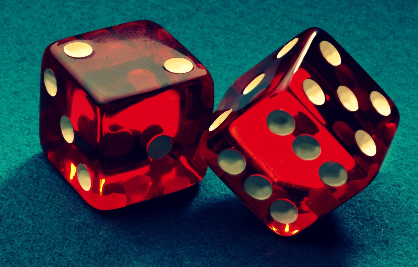 Photo Wallpaper Red, Background, Wallpaper, Point, - Red Dice - HD Wallpaper 