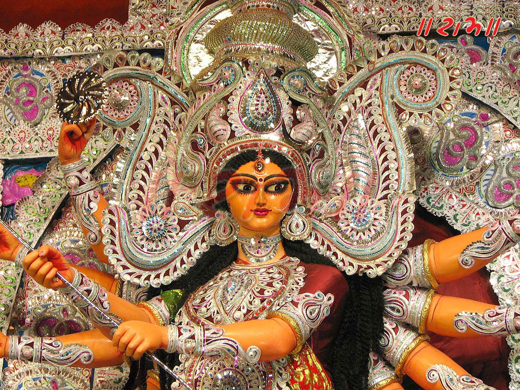 Chandi Mata - Durga Puja Dp For Whatsapp - HD Wallpaper 