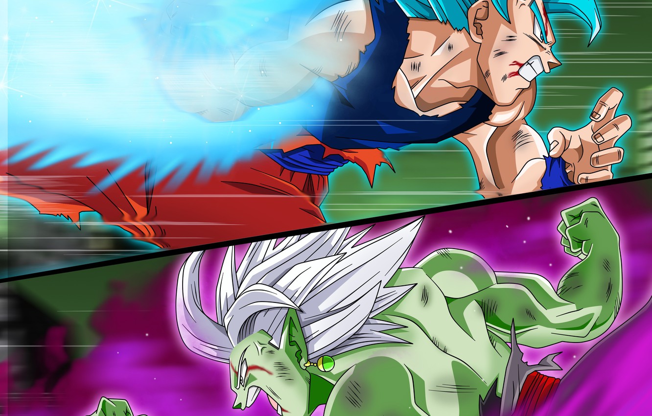 Photo Wallpaper Dbs, Game, Anime, Asian, Manga, Dragon - Goku Vs Zamasu - HD Wallpaper 