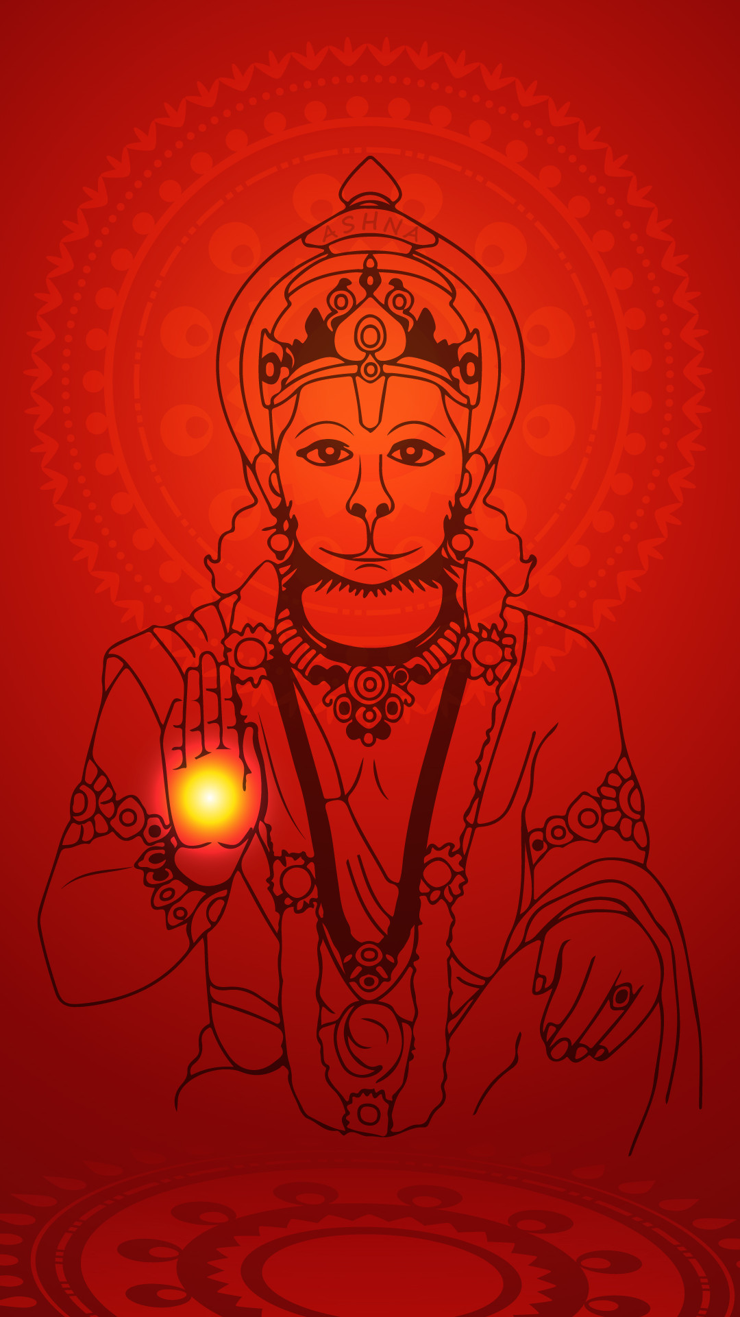 Download Jai Lord Hanuman 1080 X 1920 Wallpapers - Hanuman Hd - HD Wallpaper 