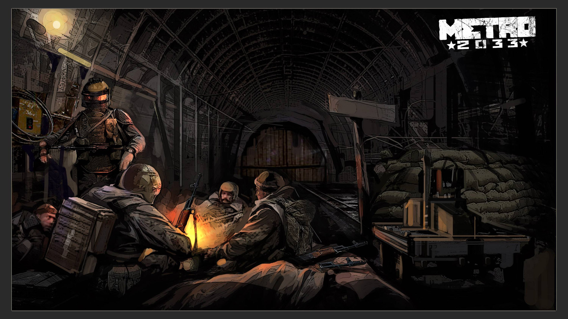 Metro 2033 Wallpaper In - Environment Metro 2033 Concept Art - HD Wallpaper 