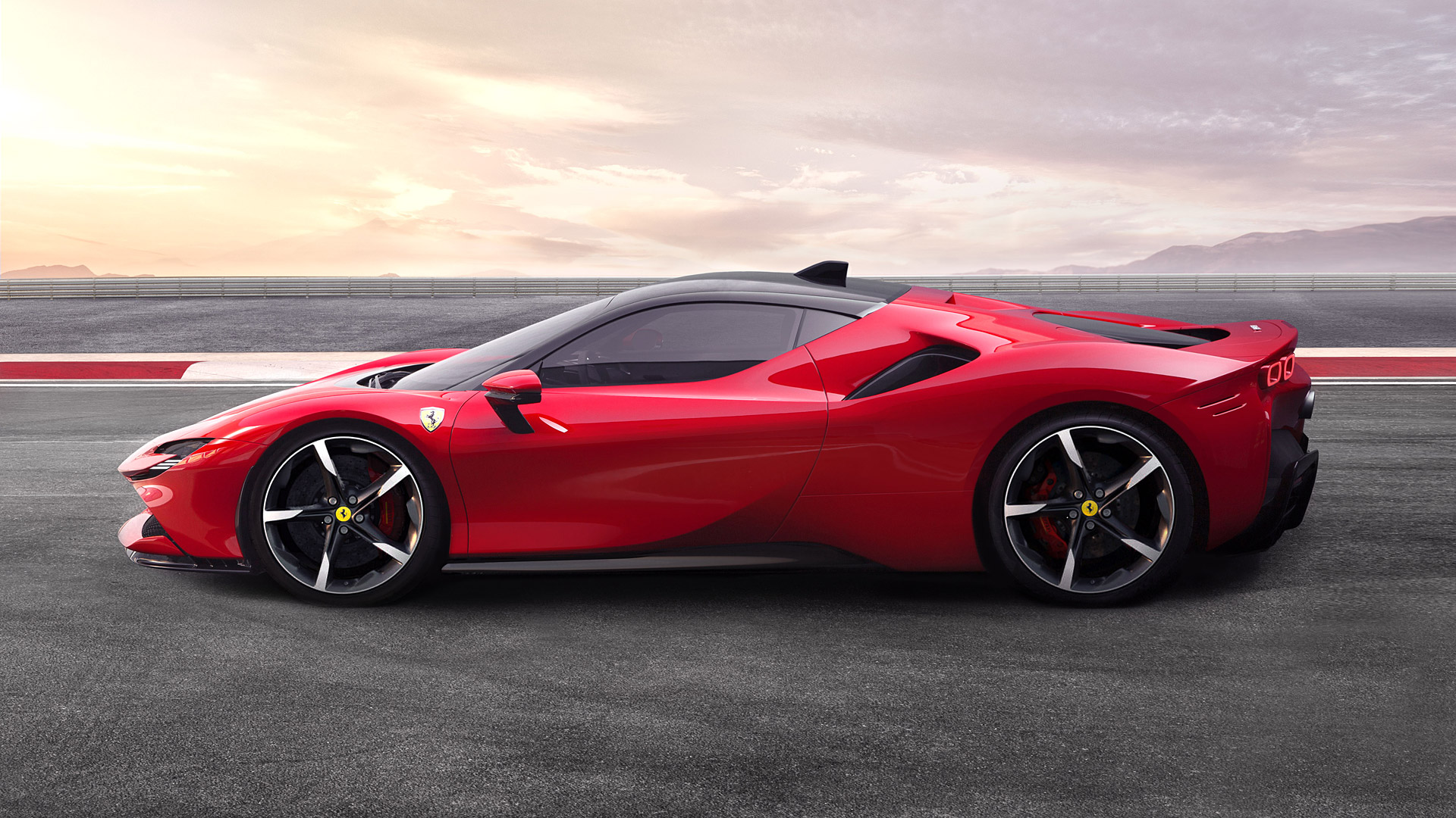Hybrid Ferrari - HD Wallpaper 