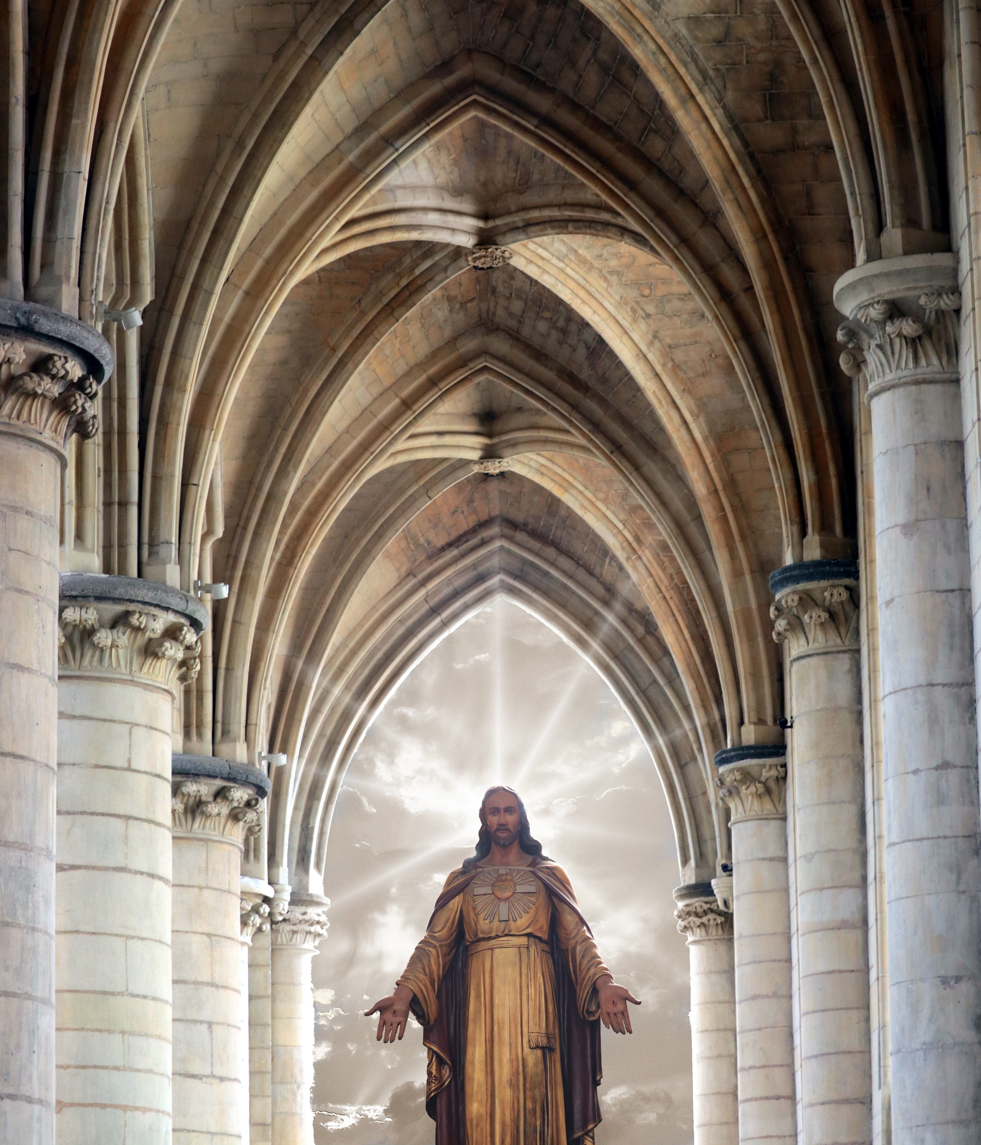 Jesus Church Images Hd - HD Wallpaper 