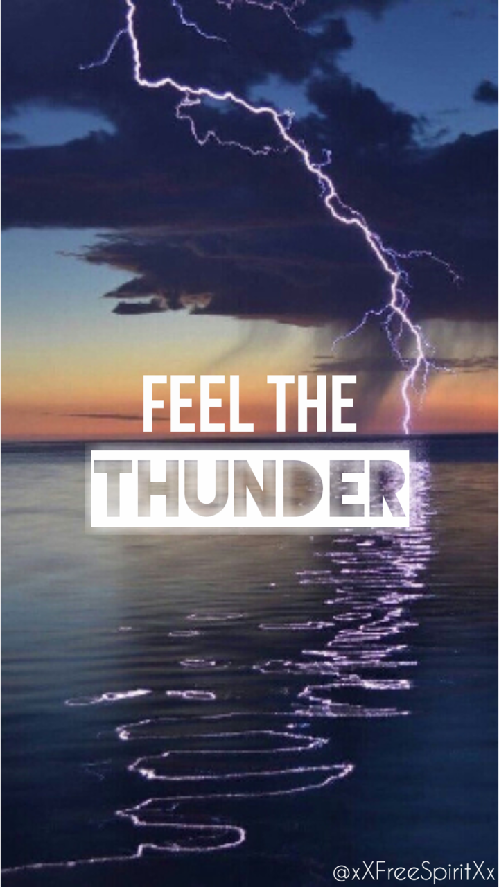 Music, Thunder, And Wallpaper Image - Thunder Wallpaper Imagine Dragons - HD Wallpaper 