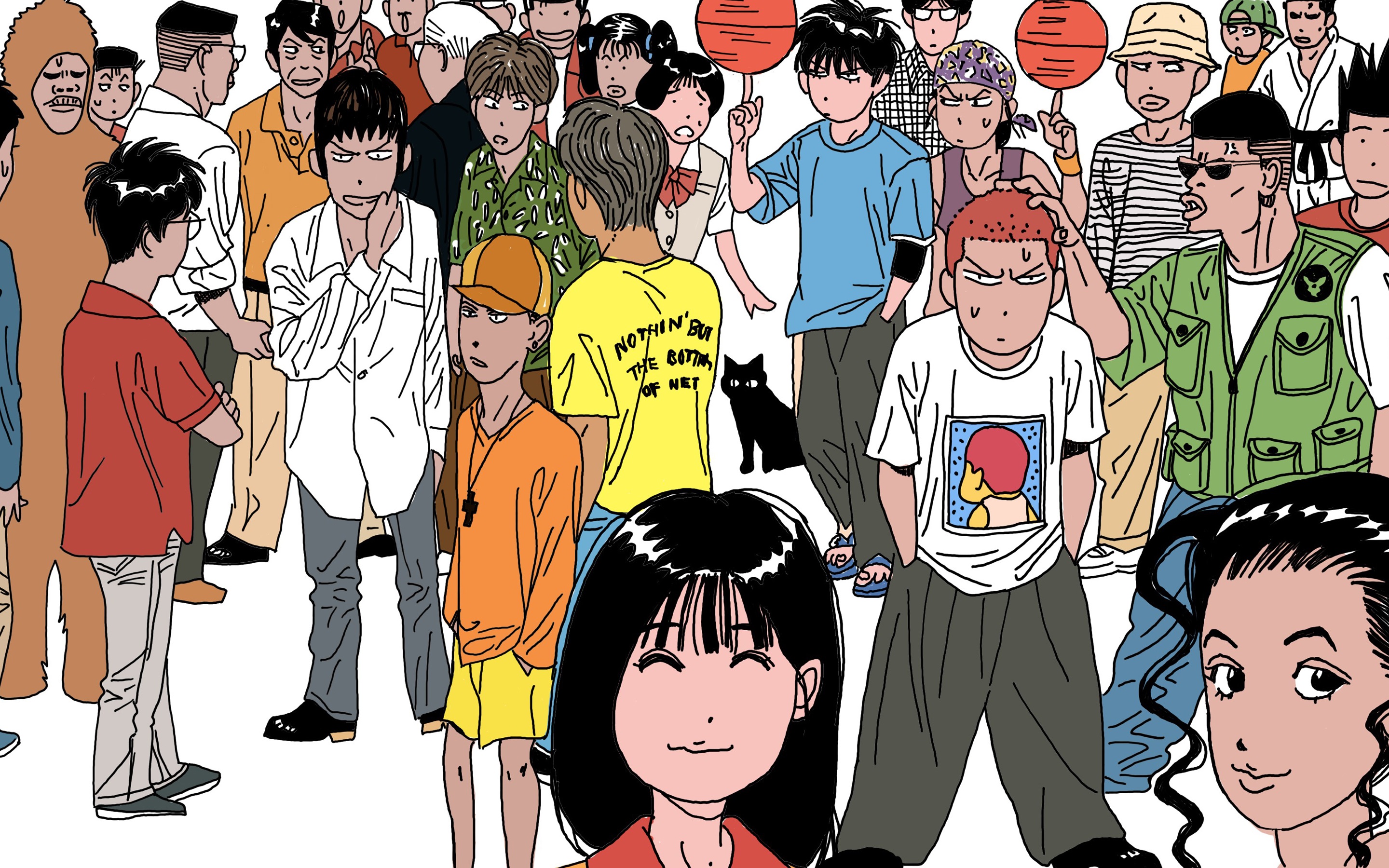 Wallpaper Classic Basketball Anime, Slam Dunk - Slam Dunk Wallpaper Hd - HD Wallpaper 