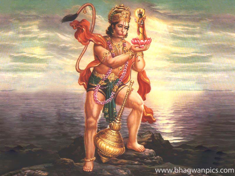 Ram Bhakt Hanuman - Hanuman Search For Sita - HD Wallpaper 