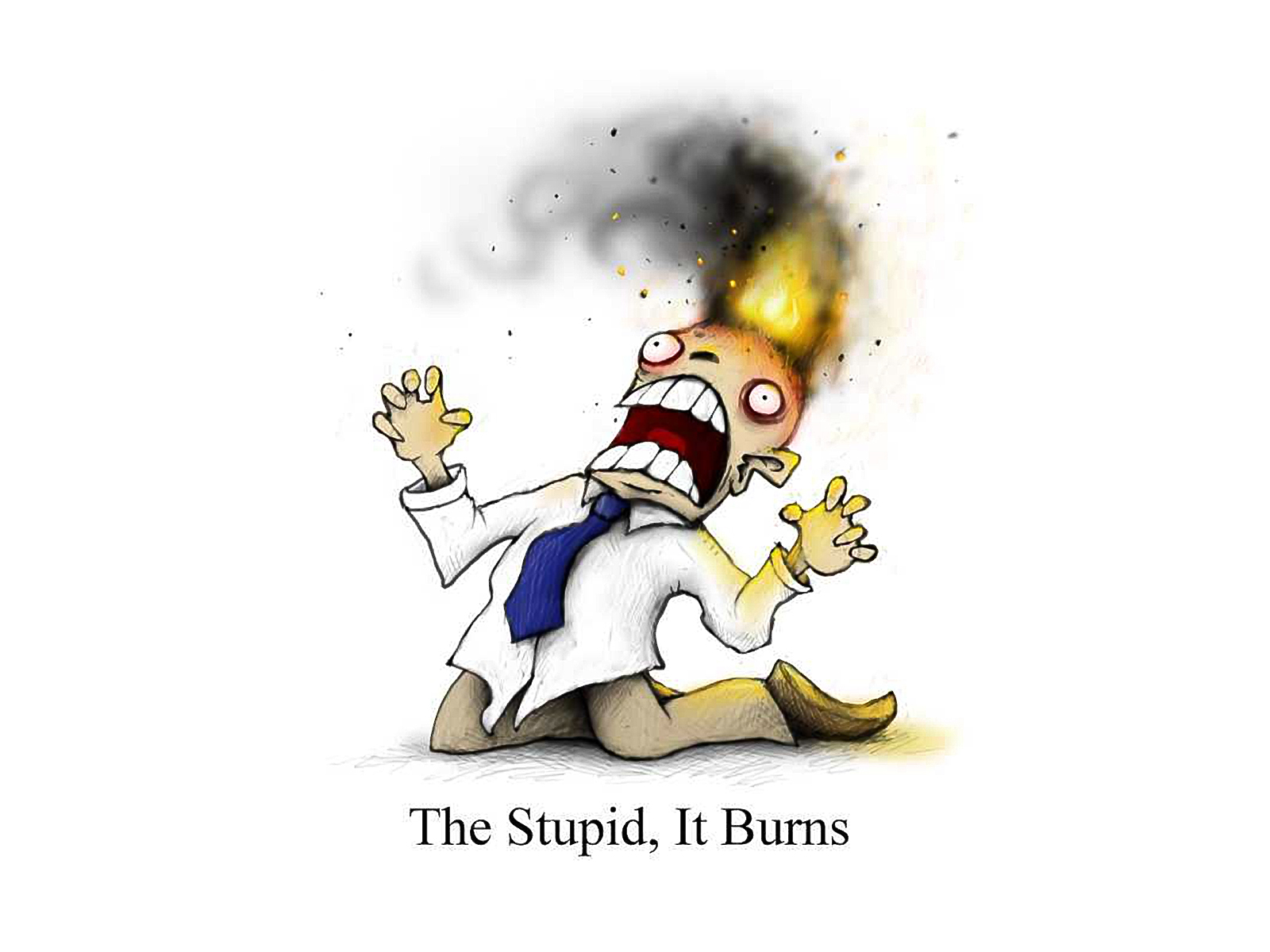 Wallpaper - Stupid Burns - HD Wallpaper 