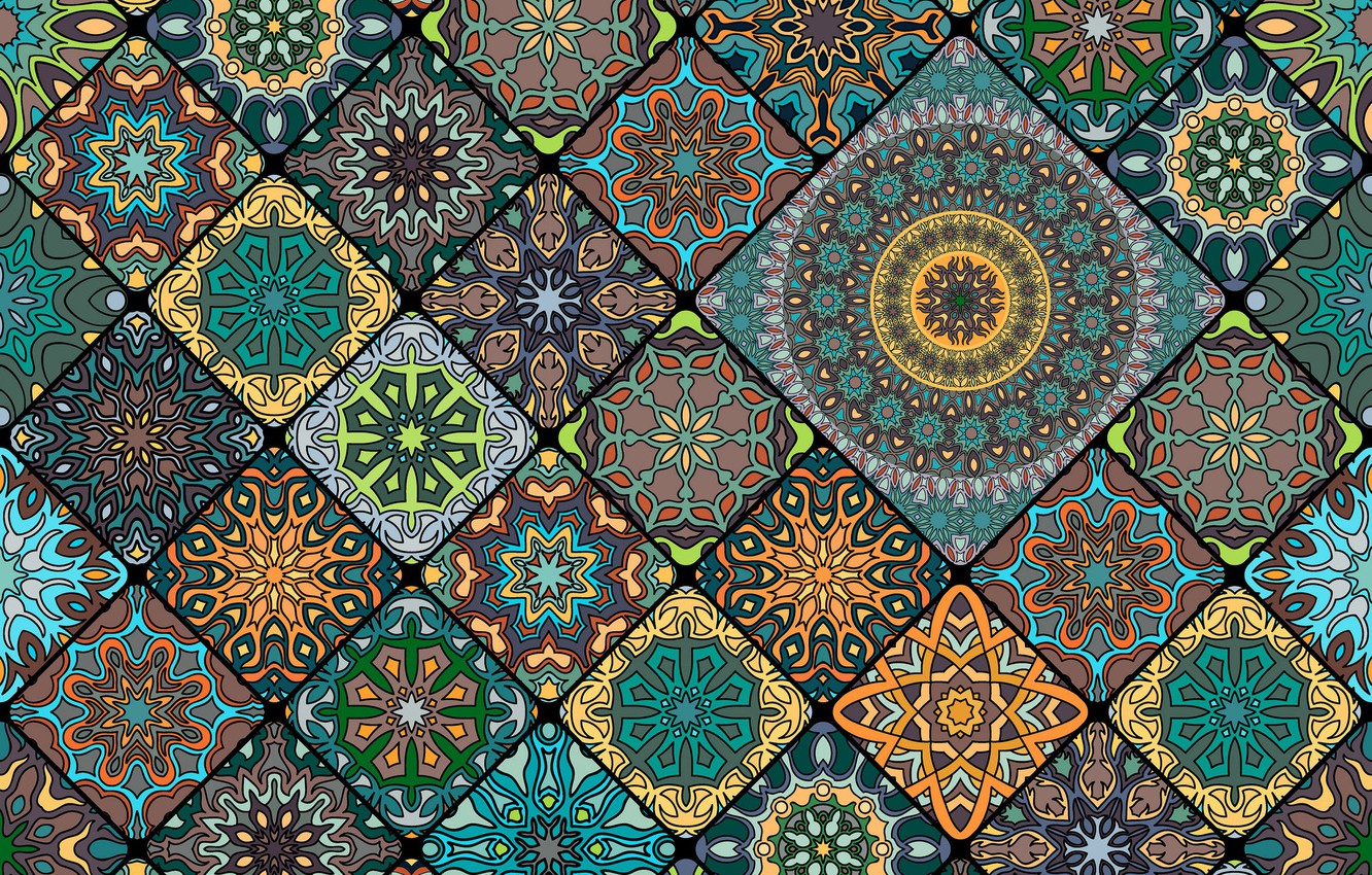 Photo Wallpaper Background, Pattern, Ornament, Design, - Background Batik - HD Wallpaper 