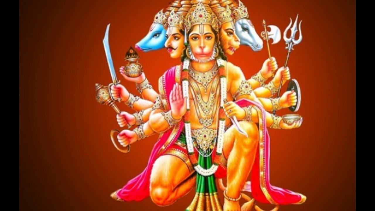 Ultra Hd Panchmukhi Hanuman Hd - HD Wallpaper 