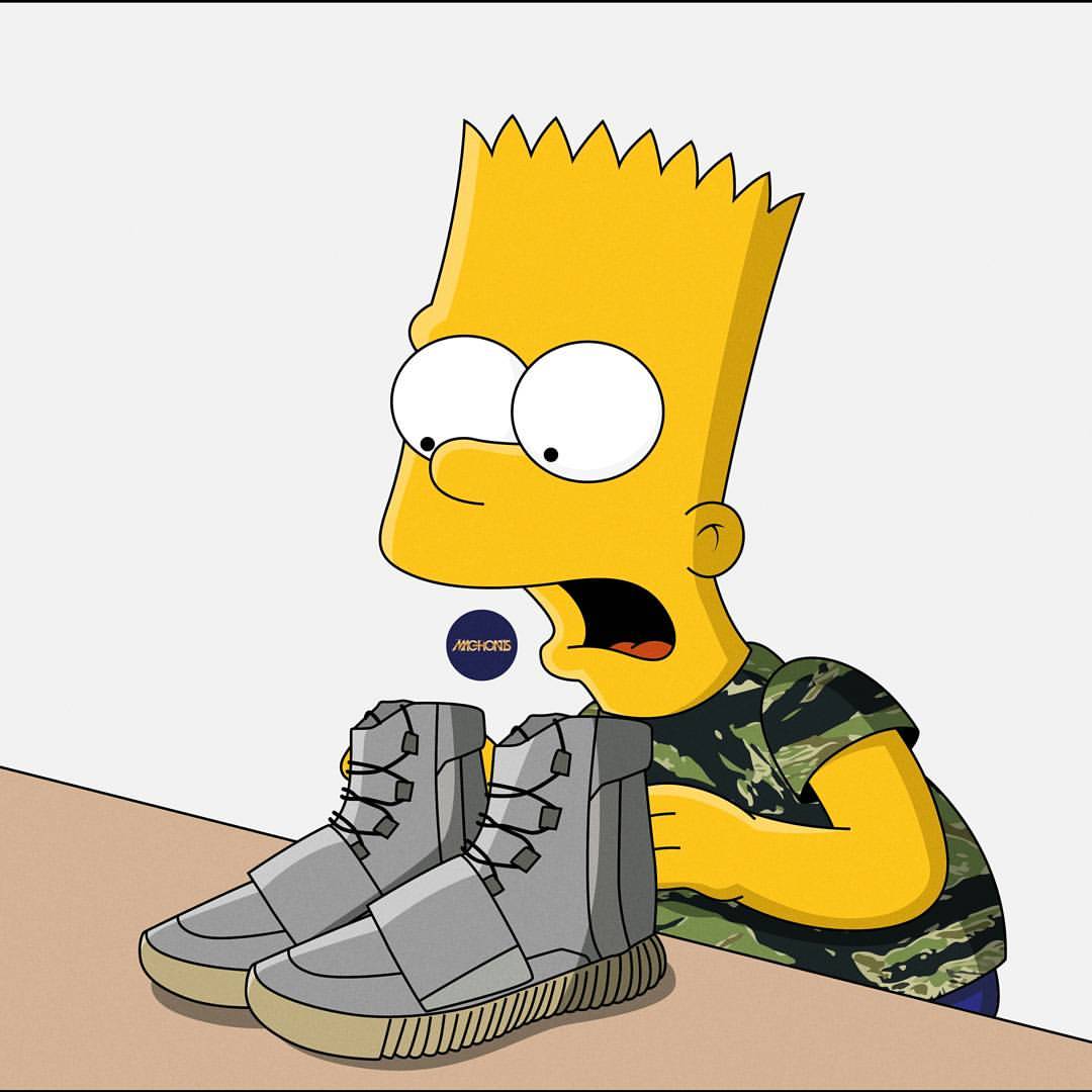 Tumblr O87lyuny4w1t5bgdeo1 1280 - Bart Simpson Hypebeast - HD Wallpaper 