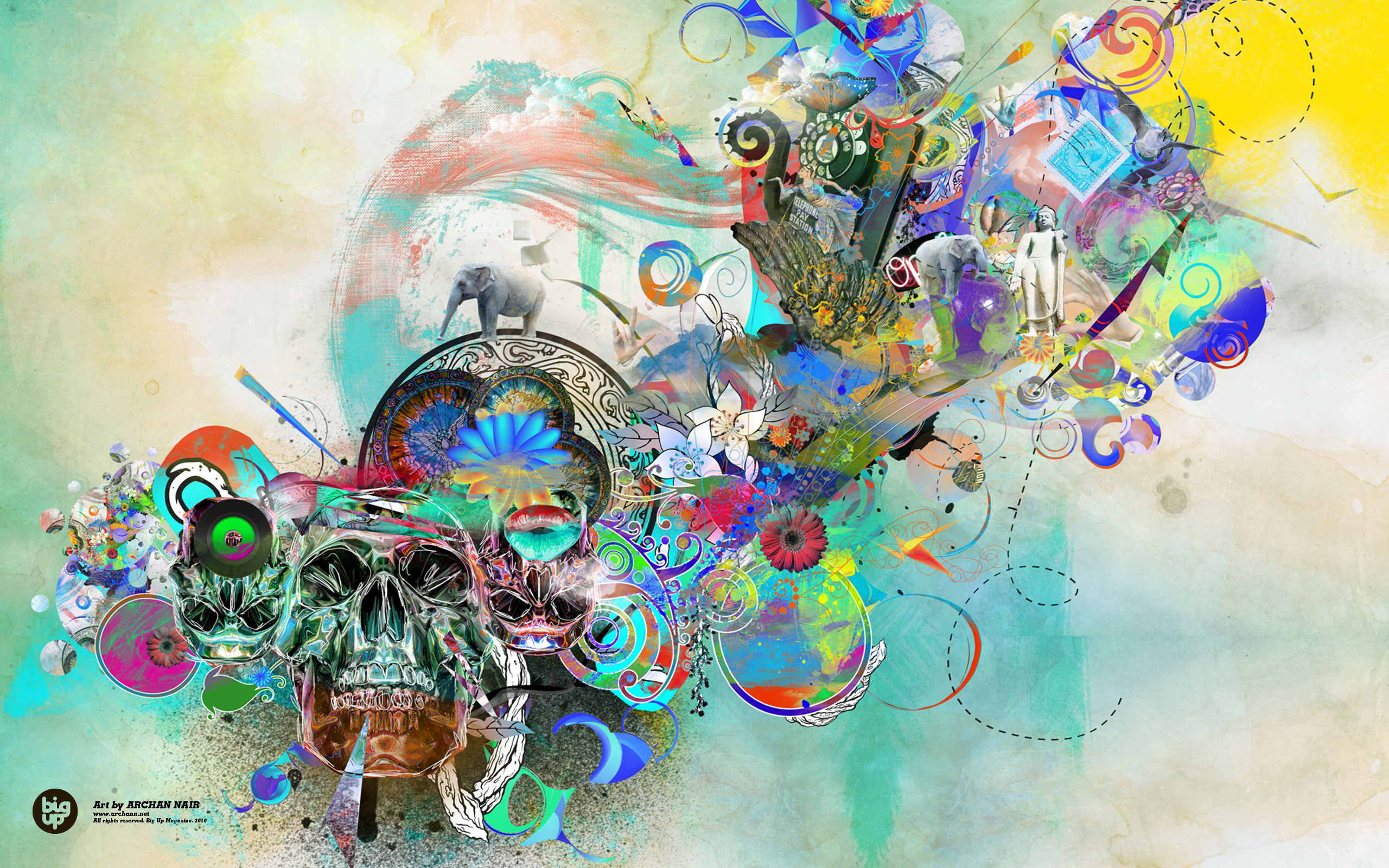 2560x1600, 21 Download Colorful History Abstract Art - Art Wallpaper Download - HD Wallpaper 