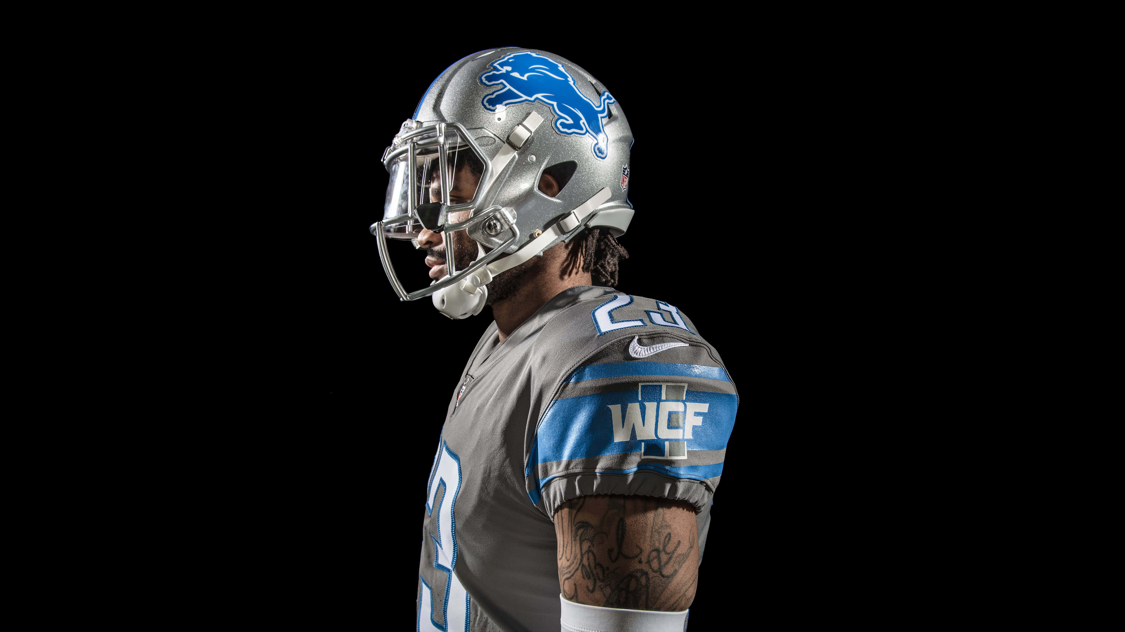 Detroit Lions Nfl Football Uhd 4k Wallpaper - Darius Slay Color Rush - HD Wallpaper 