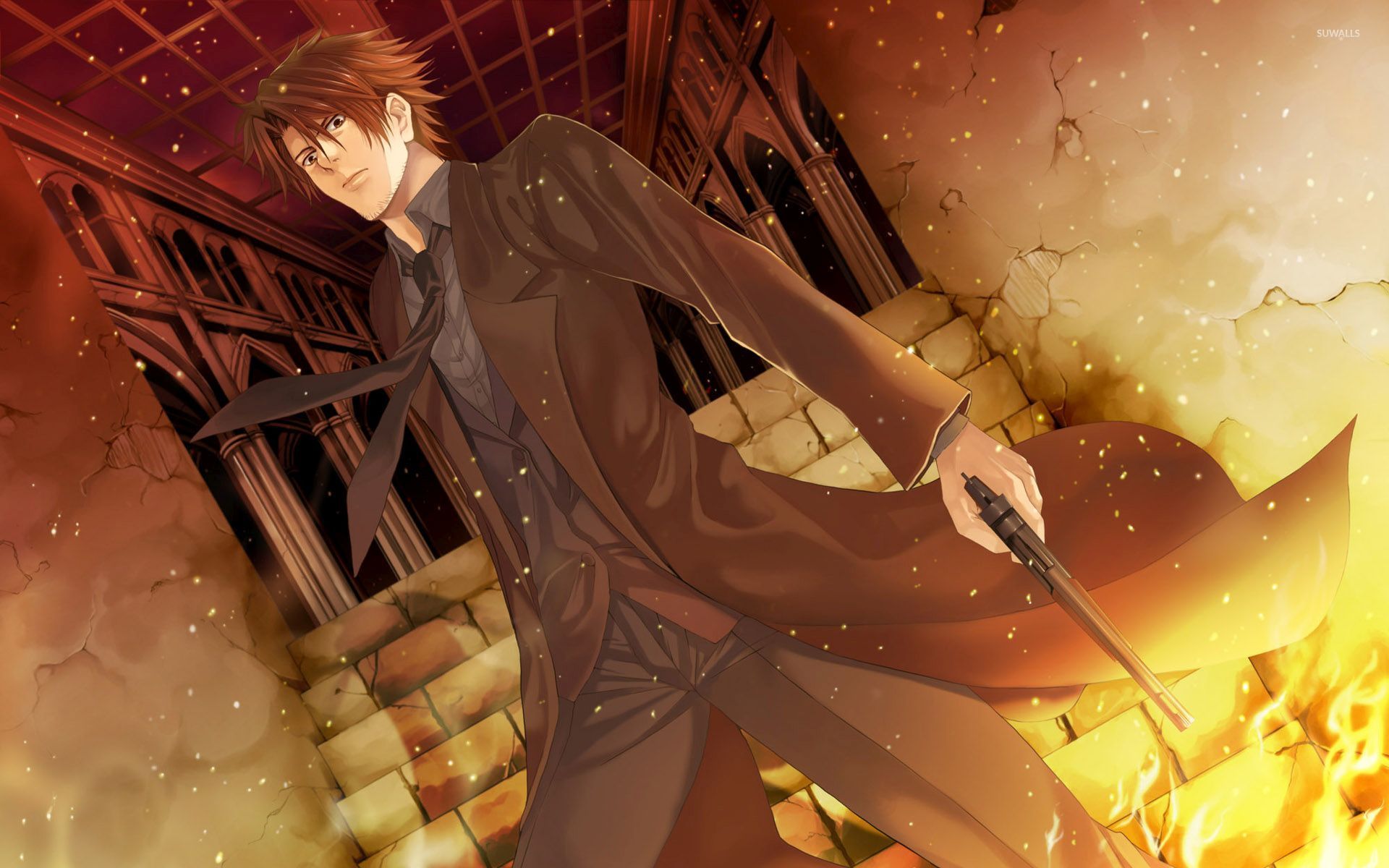 Fate Hd Wallpaper Kiritsugu 19x10 Wallpaper Teahub Io