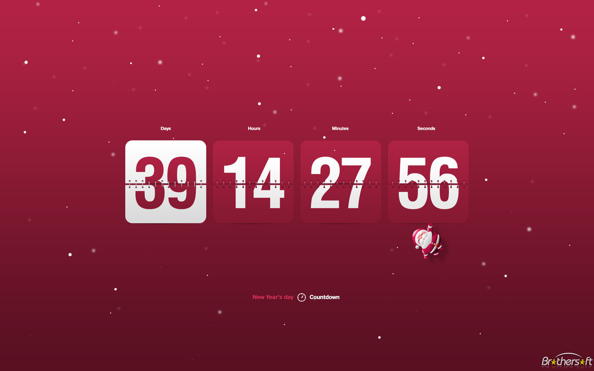 Countdown Clock Wallpaper 
 Data-src - Christmas Countdown Wallpaper For Desktop - HD Wallpaper 