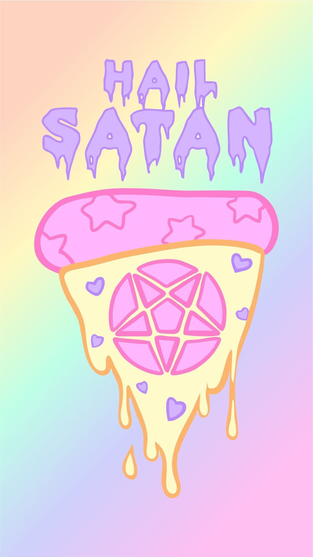 1081x1921, Hail Satan Wallpaper 
 Data Id 311706 
 - Iphone Wallpaper Pastel Goth - HD Wallpaper 