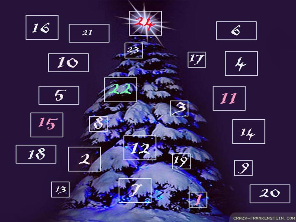 Christmas Countdown Wallpaper For Desktop - HD Wallpaper 