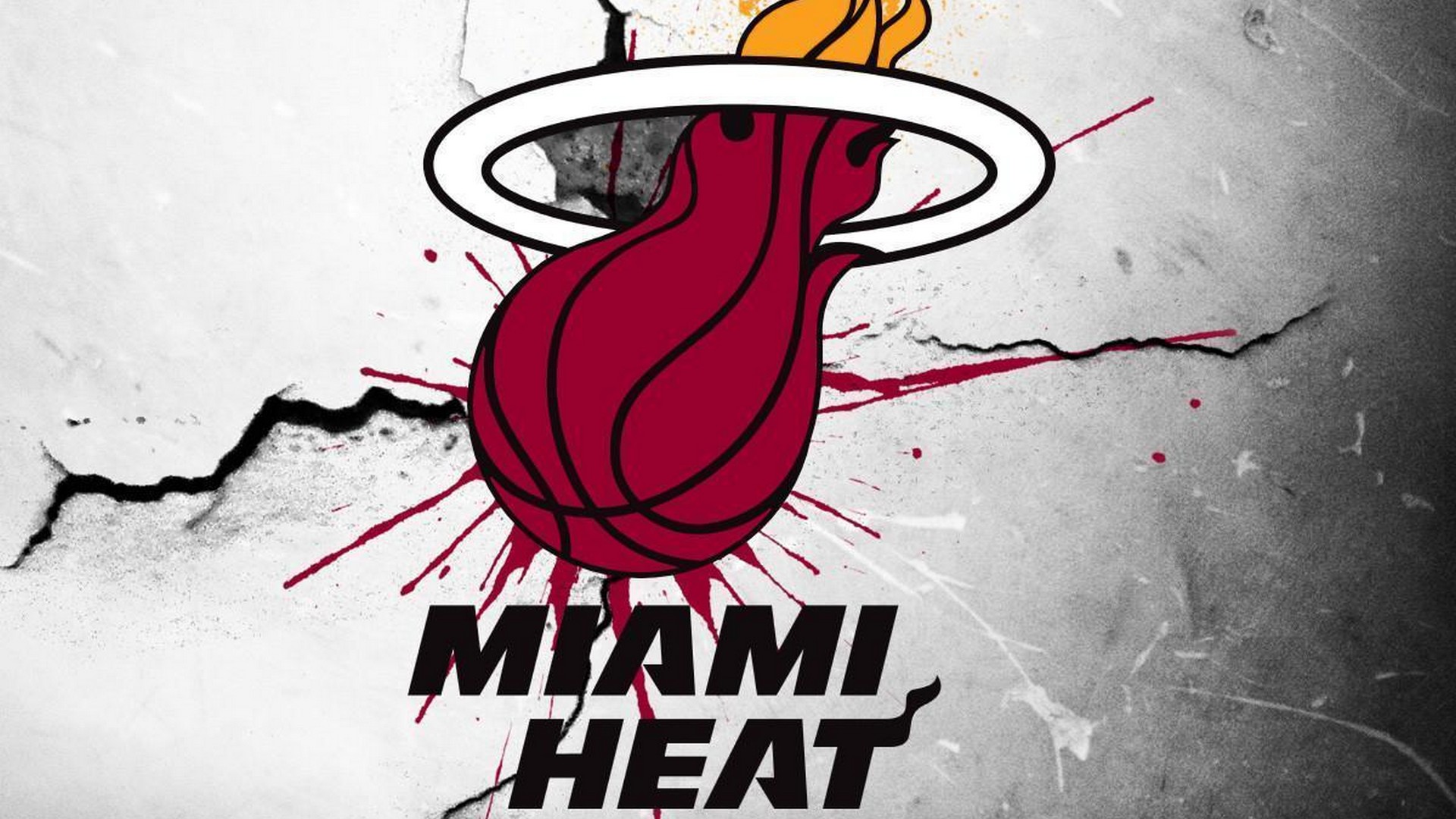 Nba Miami Heat Logo - HD Wallpaper 