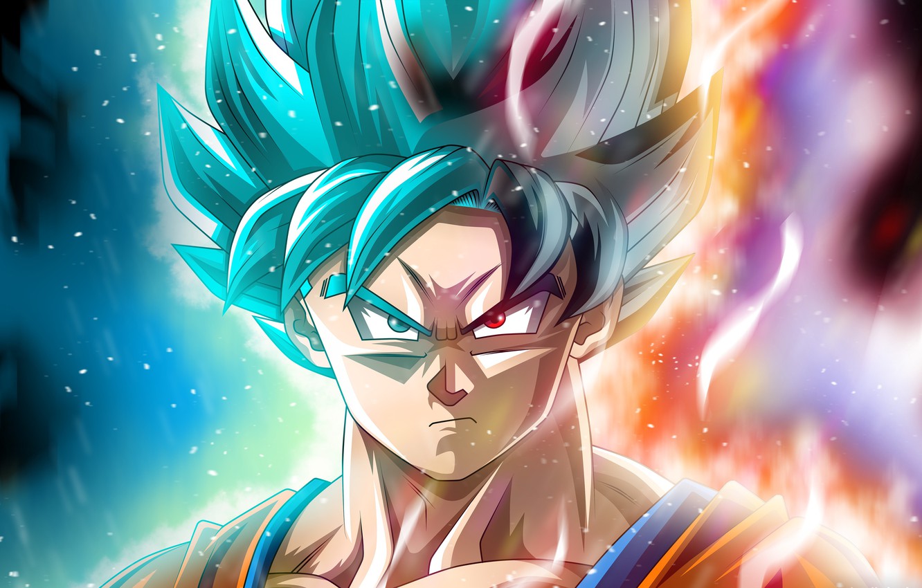 Photo Wallpaper Dbs, Game, Alien, Anime, Manga, Son - Pop Art Goku Ultra Instinct - HD Wallpaper 