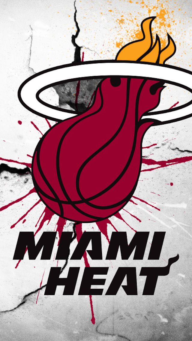 Miami Heat Wallpaper Iphone - HD Wallpaper 